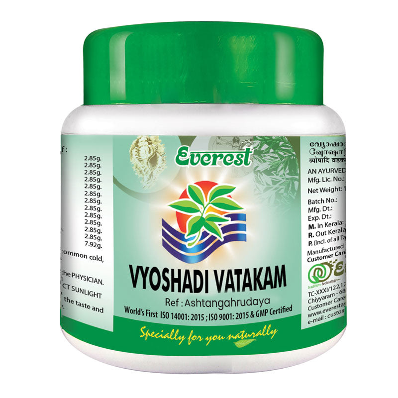 Everest Ayurveda Vyoshadi Vatakam - Distacart