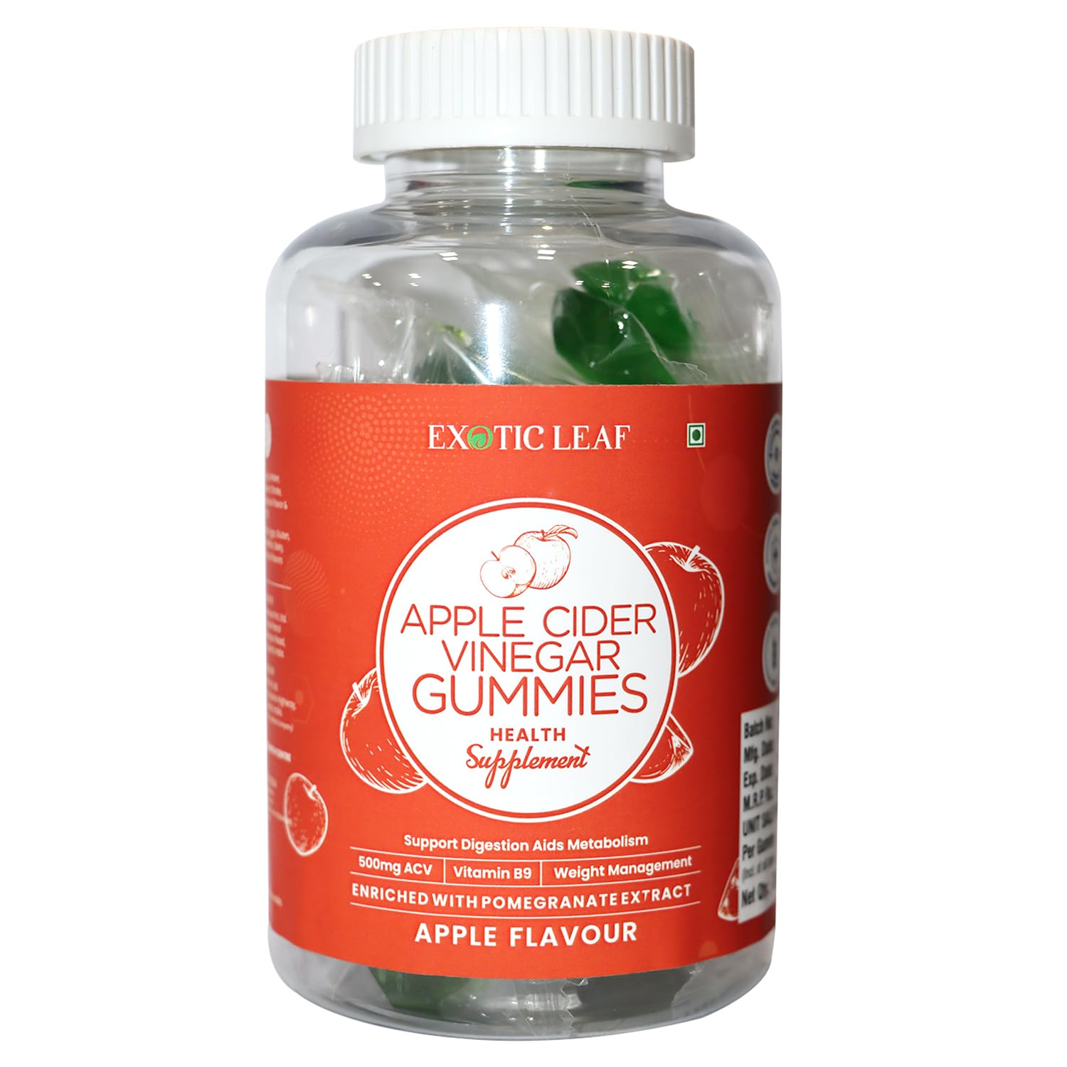 Exotic Leaf Apple Cider Gummies - Distacart