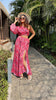 Noroke Sustainable fabric | Bemberg Asymmetrical Printed Long Dress - Distacart