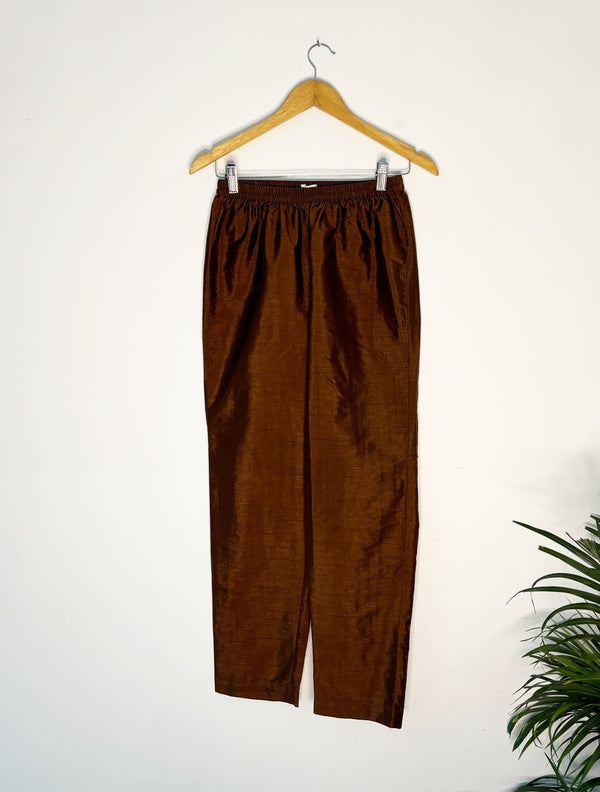 trueBrowns Bronze Silk Bottom