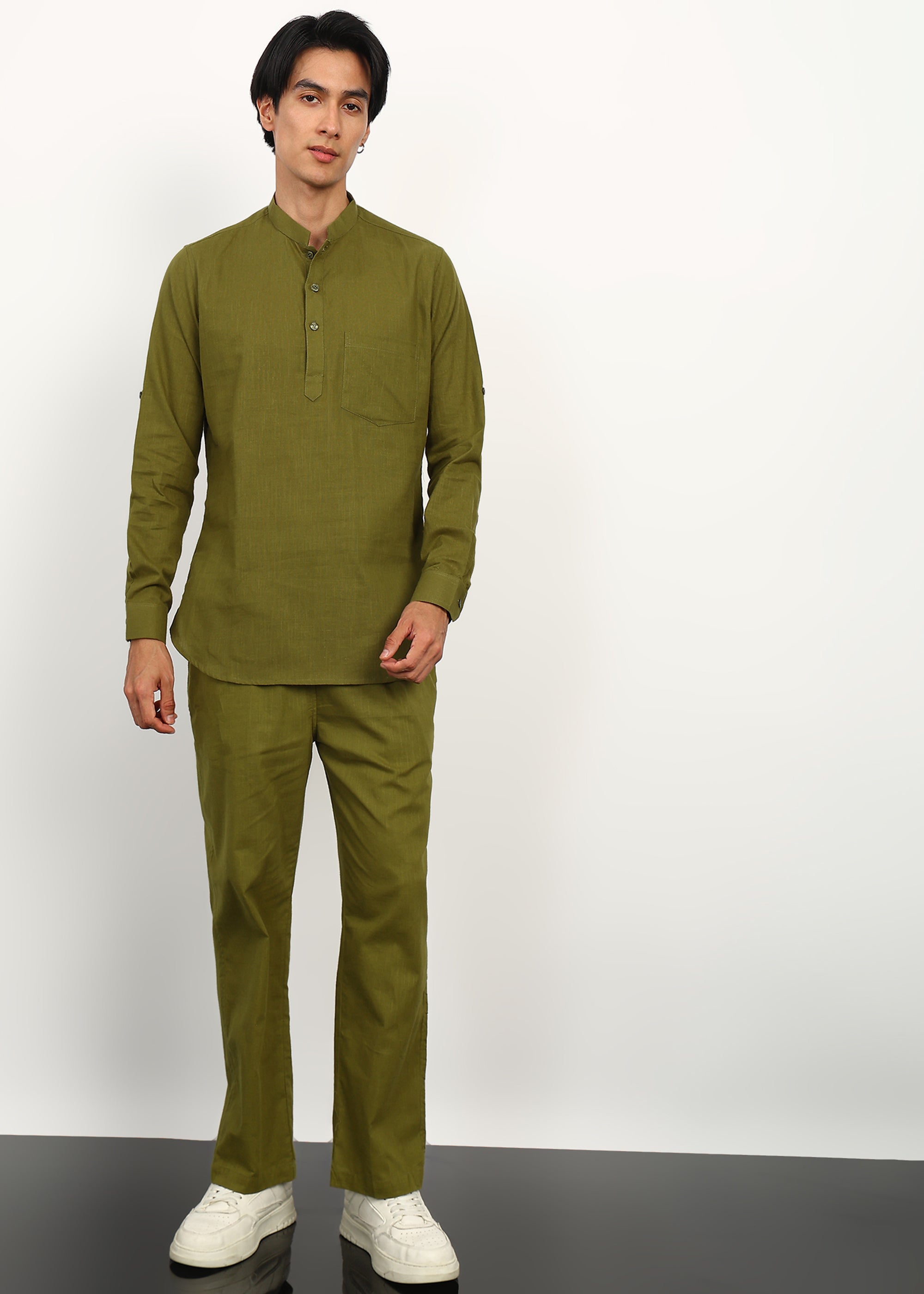 Fabmade Olive Grove Linen Set - Distacart