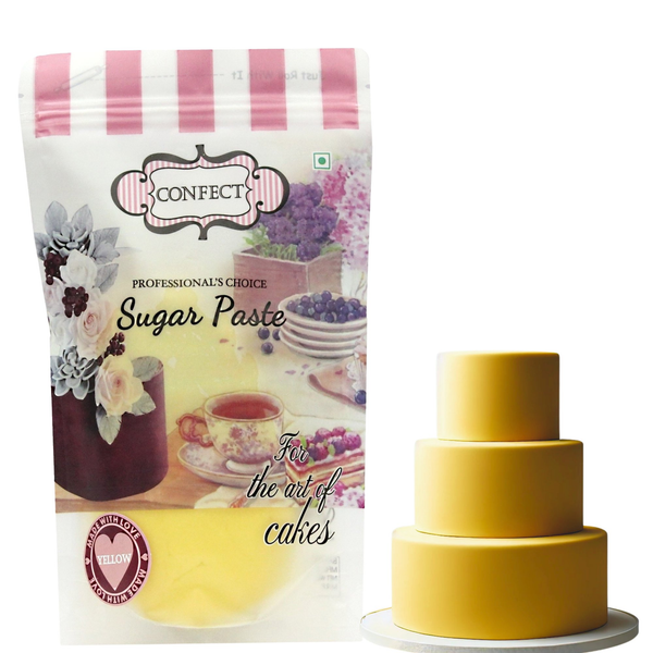confect yellow sugarpaste br b 1 kg b