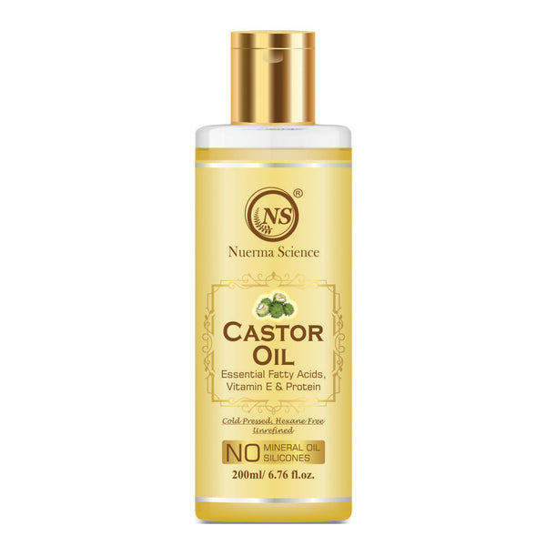 Nuerma Science Castor Oil For Skin & Body | Hydrating & Soothing Massage Oil