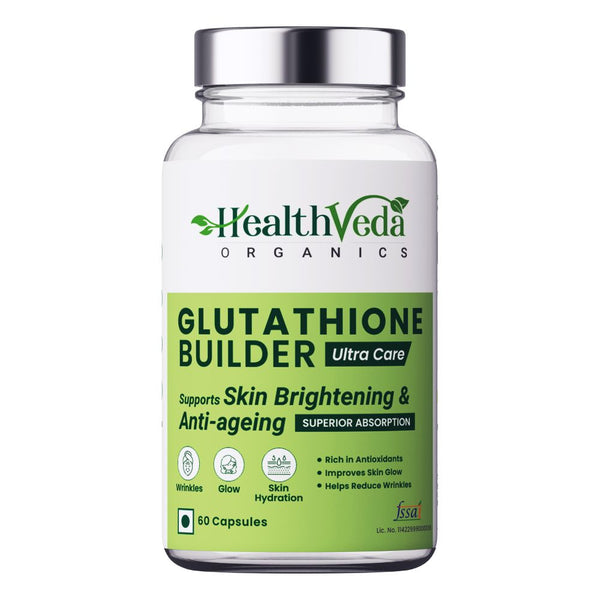 Health Veda Organics Glutathione Builder Capsules