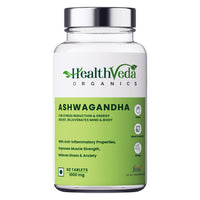 Thumbnail for Health Veda Organics Ashwagandha Tablets - Distacart