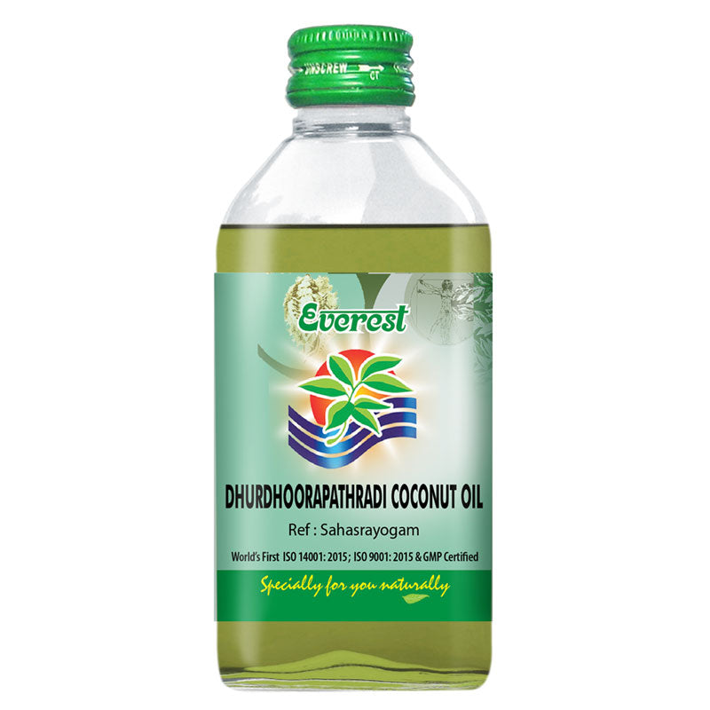 Everest Ayurveda Dhurdhoorapathradi Coconut Oil - Distacart