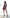 Noroke Sustainable fabric | Bemberg Brown Printed Mini Tiered Dress - Distacart