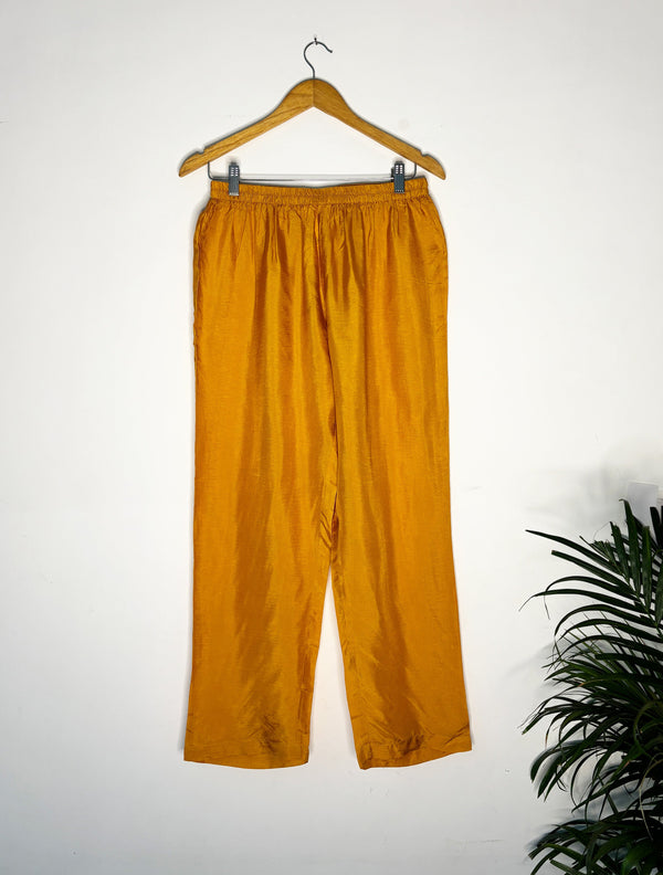 trueBrowns Mustard Silk Bottom