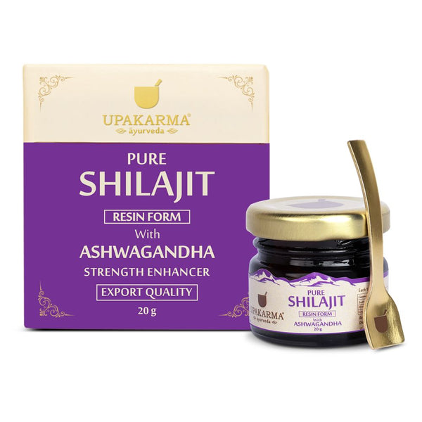 Upakarma Ayurveda Original & Pure SJ Resin Form with Ashwagandha - Distacart
