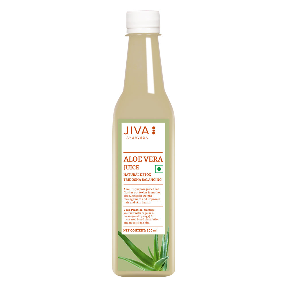 Jiva Ayurveda Aloe Vera Juice - Distacart