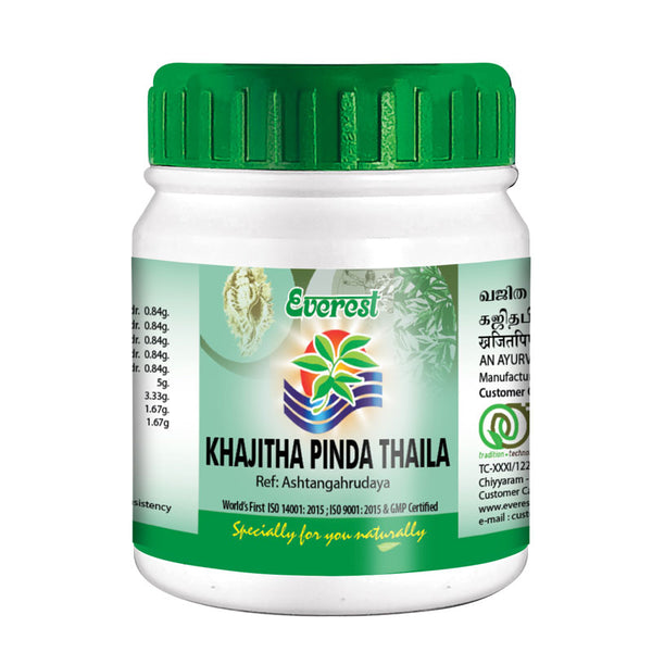 Everest Ayurveda Khajitha Pinda Thaila - Distacart