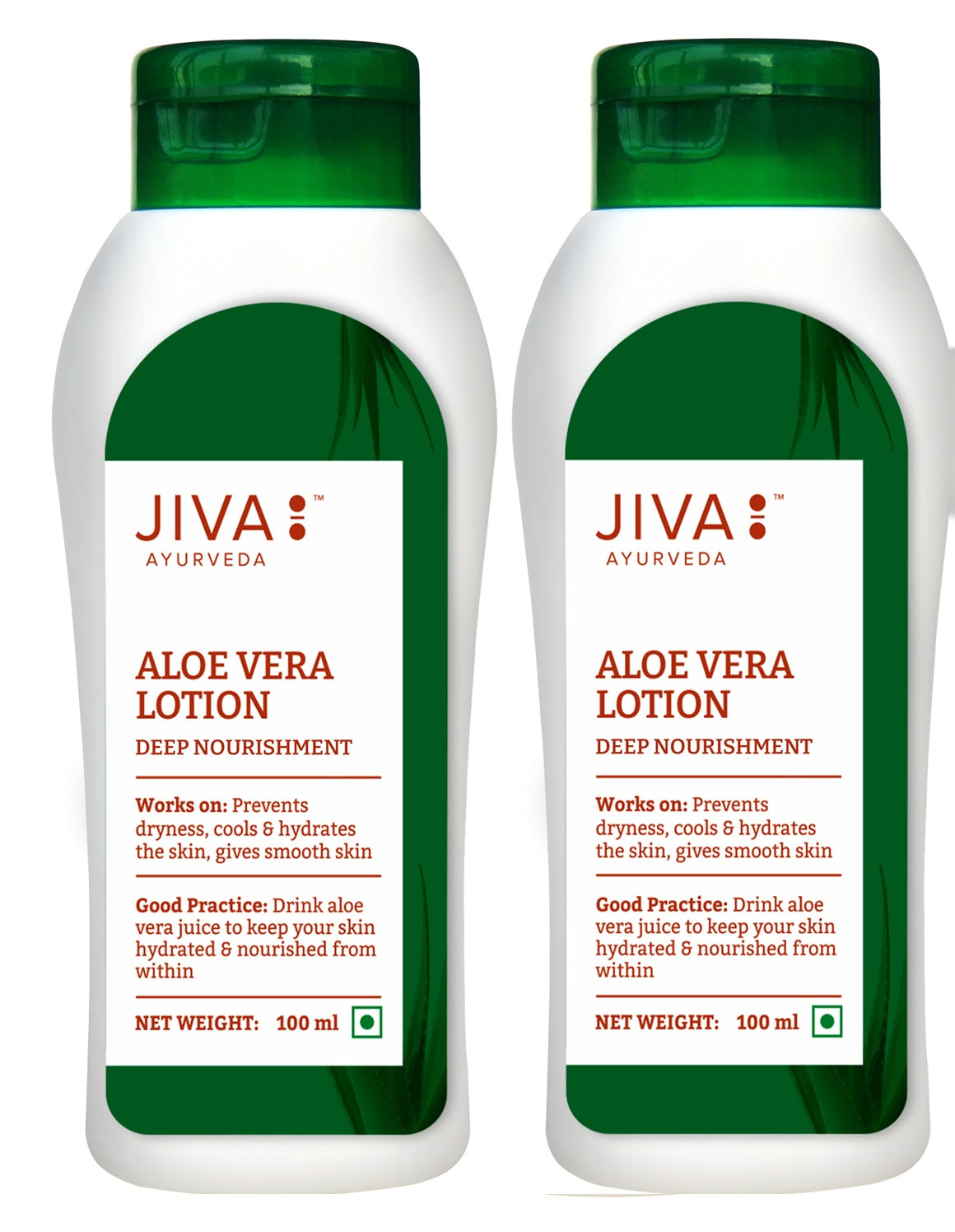 Jiva Ayurveda Aloe Vera Lotion - Distacart
