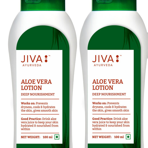 Jiva Ayurveda Aloe Vera Lotion - Distacart