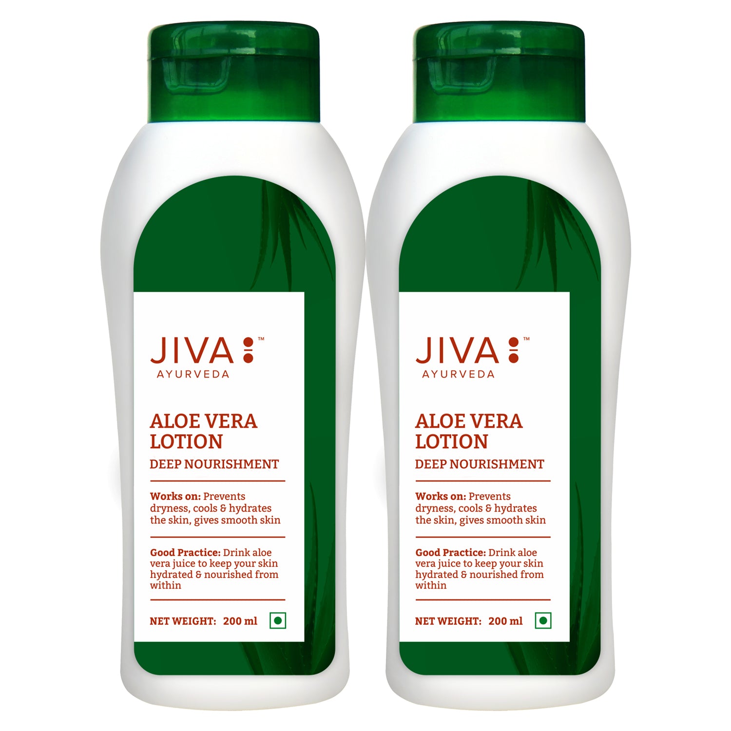 Jiva Ayurveda Aloe Vera Lotion - Distacart
