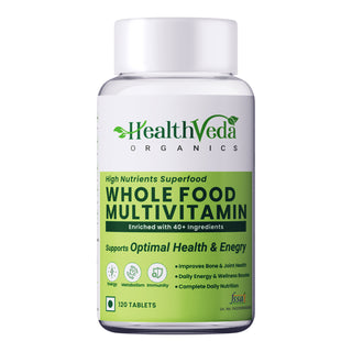 Health Veda Organics Whole Food Multivitamin Veg Tablets - Distacart