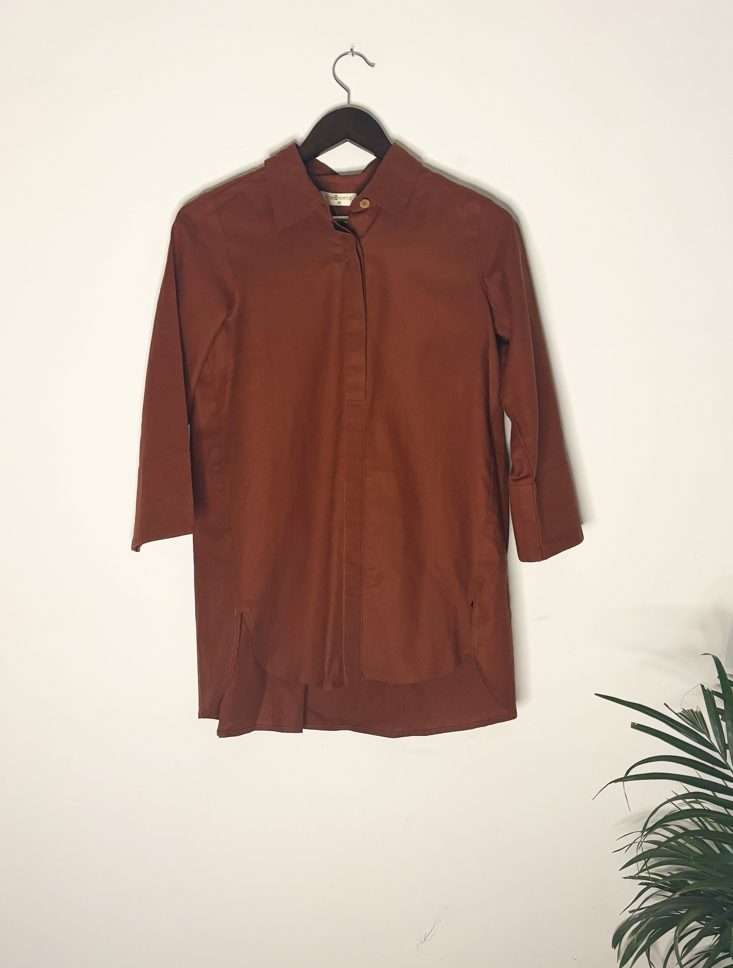 trueBrowns Brown Solid Top - Distacart