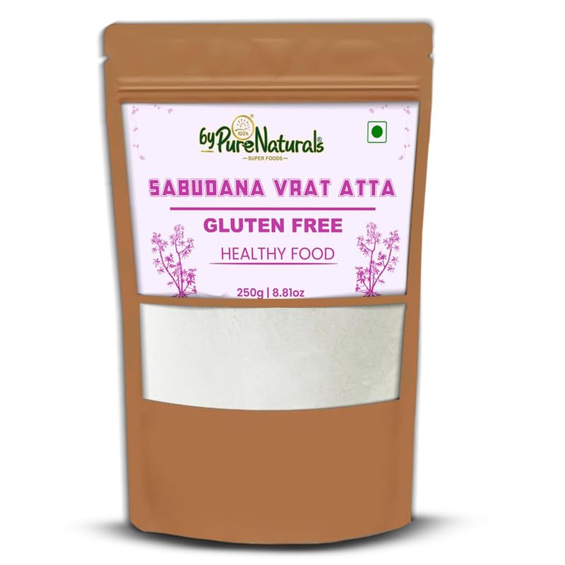 byPureNaturals Sabudana Vrat Atta (Sago Tapioca Flour) - Dista