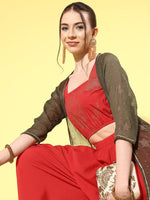 Thumbnail for Ahalyaa Printed Co-Ords With Shrug - Distacart