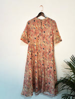 Thumbnail for trueBrowns Beige Flared Kurta Set