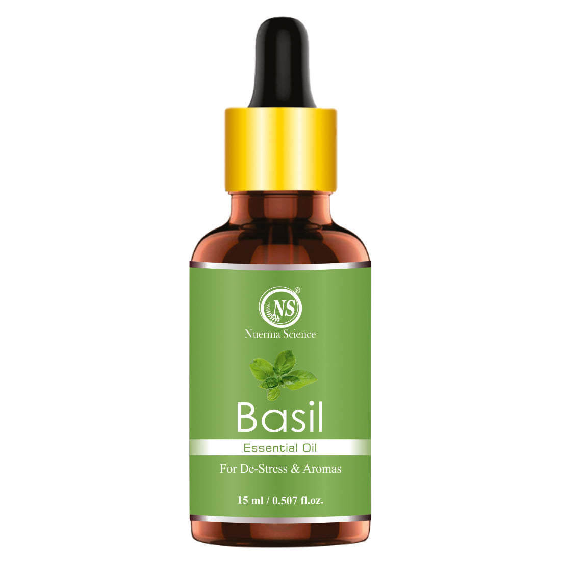 Nuerma Science Basil Essential Oil For Skin & Hair - Distacart