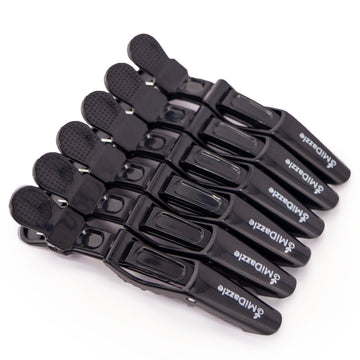MiDazzle Section Hair Clips Pack Of 6 MIHA6302 - Distacart