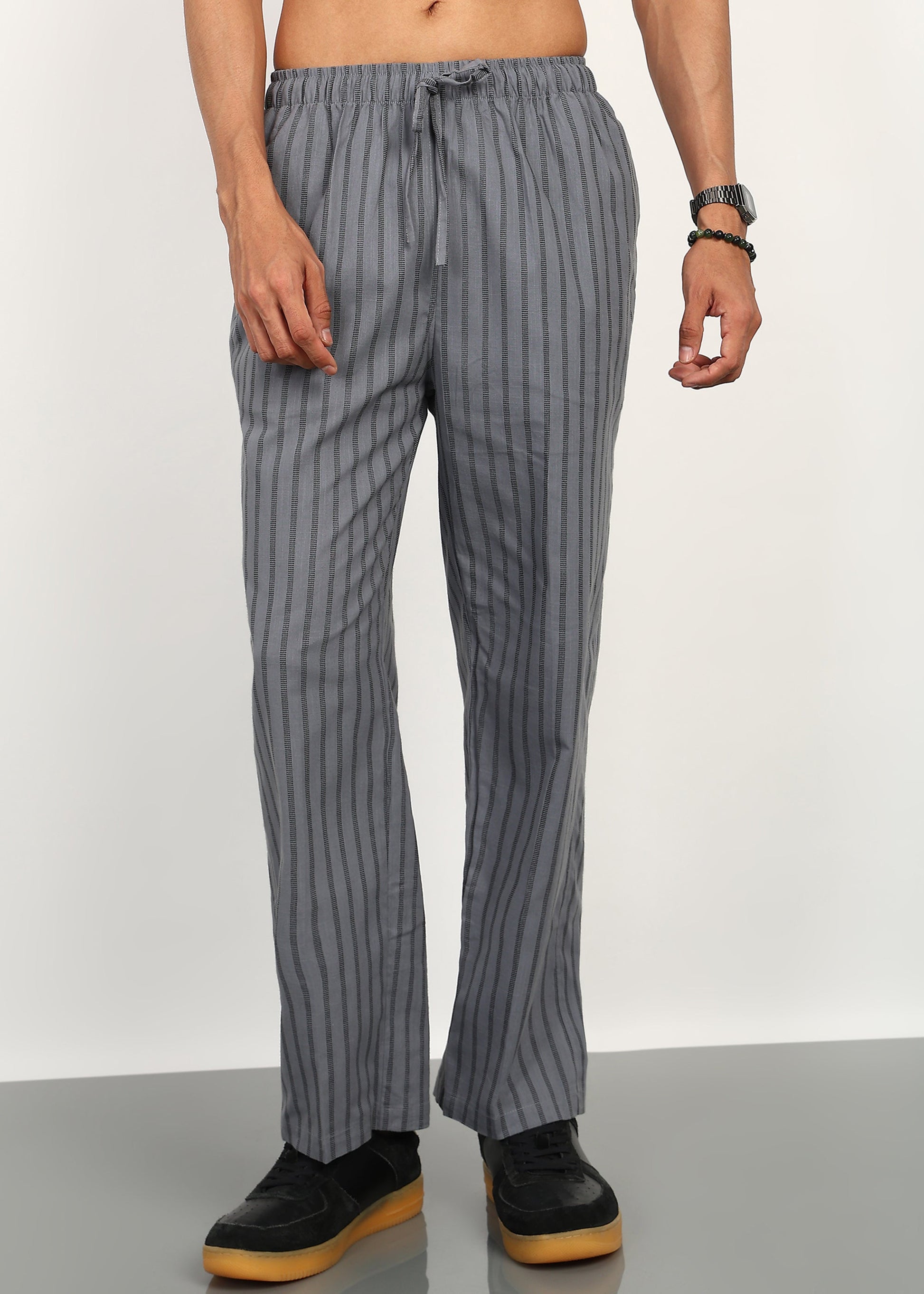 Fabmade Graphite Flow Trousers - Distacart
