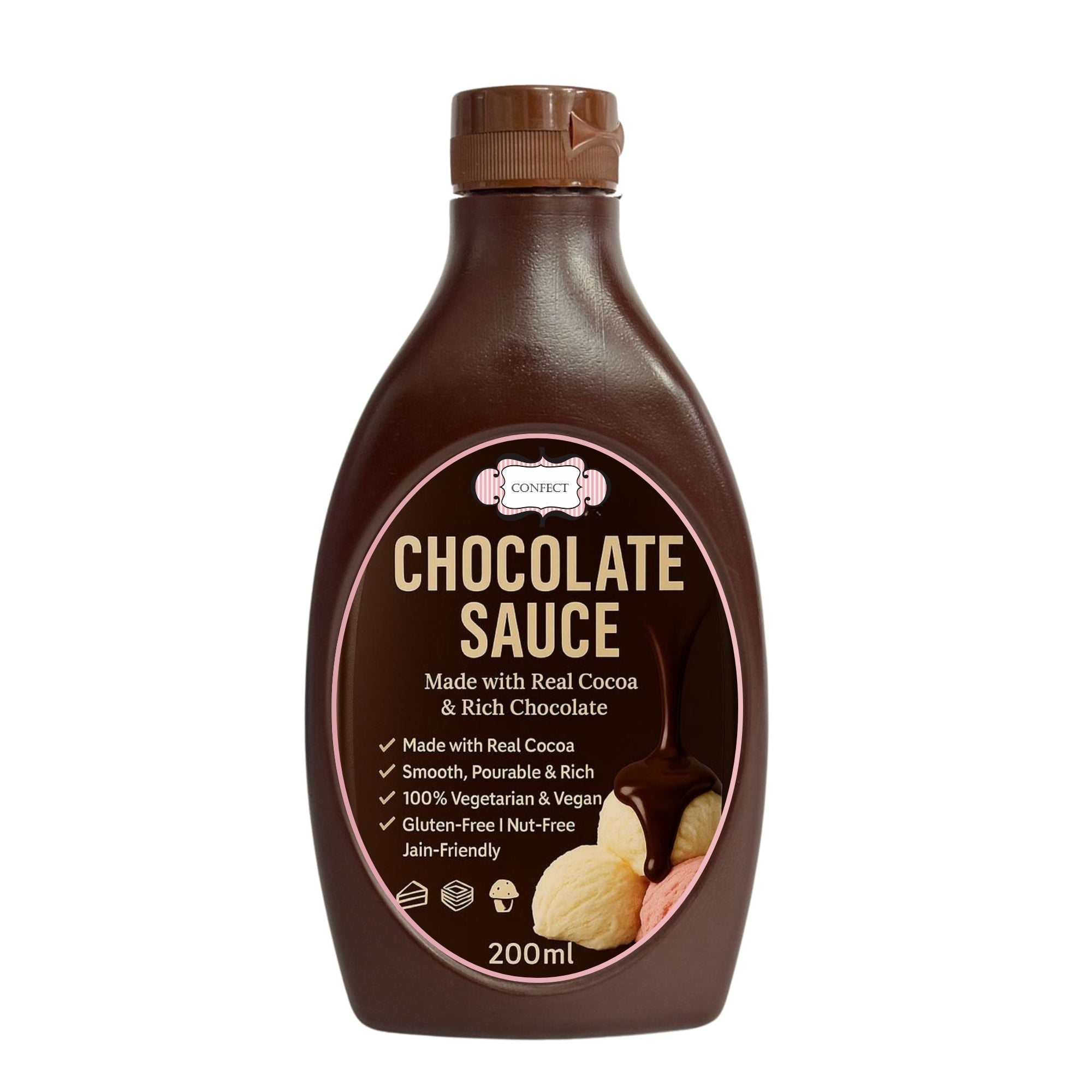 chocolate sauce