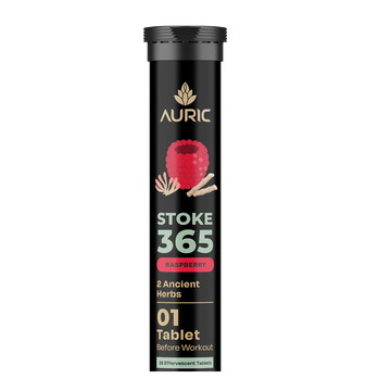 Auric STOKE365 Effervescent Tablets | Raspberry Flavour - Dista