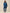 trueBrowns Classic Blue Slub Texture Relax Fit Co-Ord Set - Distacart