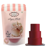 Thumbnail for confect burgundy sugarpaste br b 250 gms b