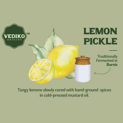 Vediko Origins Lemon Pickle - Distacart
