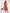 trueBrowns Orange Cotton Print Shirt Dress
