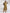 trueBrowns Green Cotton Print Straight Kurta Set