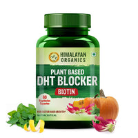 Thumbnail for Himalayan Organics Plant Based DHT Blocker Vegetarian Capsules - Distacart