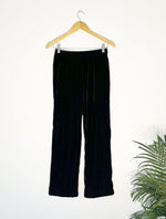 Thumbnail for trueBrowns Black Velvet Pant