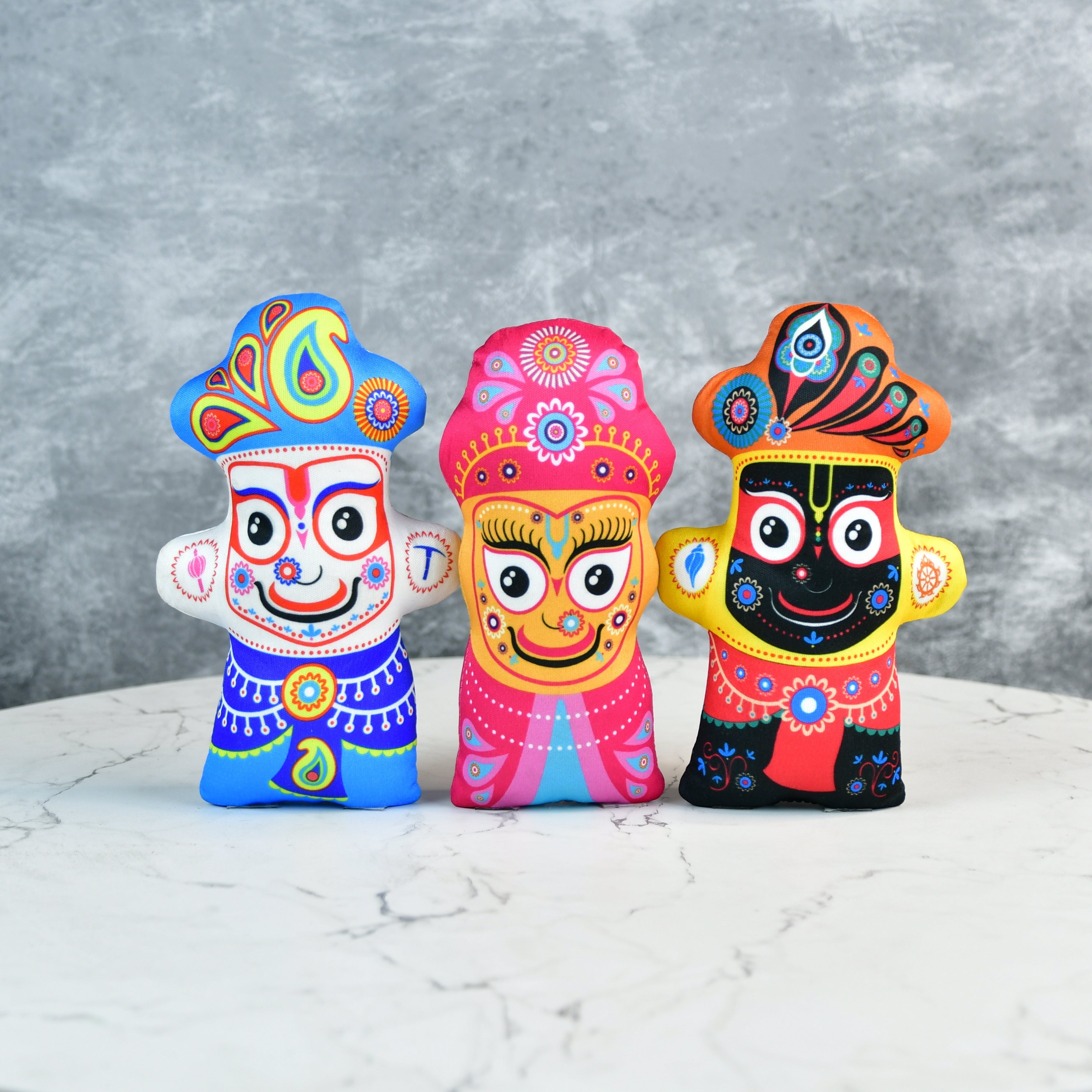 Sowpeace Stitched Cotton Jagannath Trio