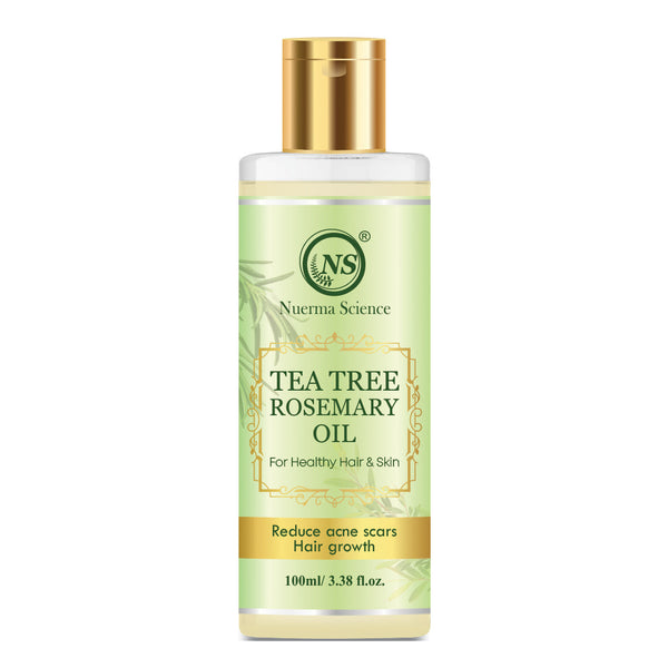 Nuerma Science Tea Tree Rosemary Oil For Healthy Skin & Hair Growth - Distacart