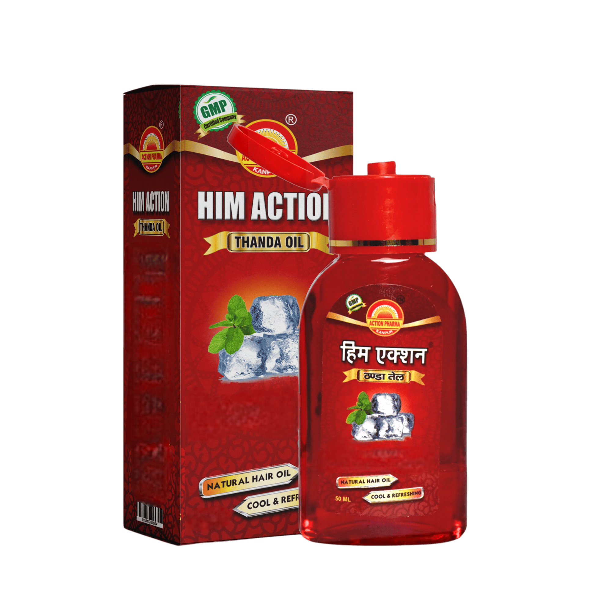 Action Pharma Him Action Thanda Oil - Distacart