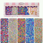 Thumbnail for confect rainbow magic sprinkles mix colourful celebration sprinkles for cake decor 140 gms rainbow sprinkles 01