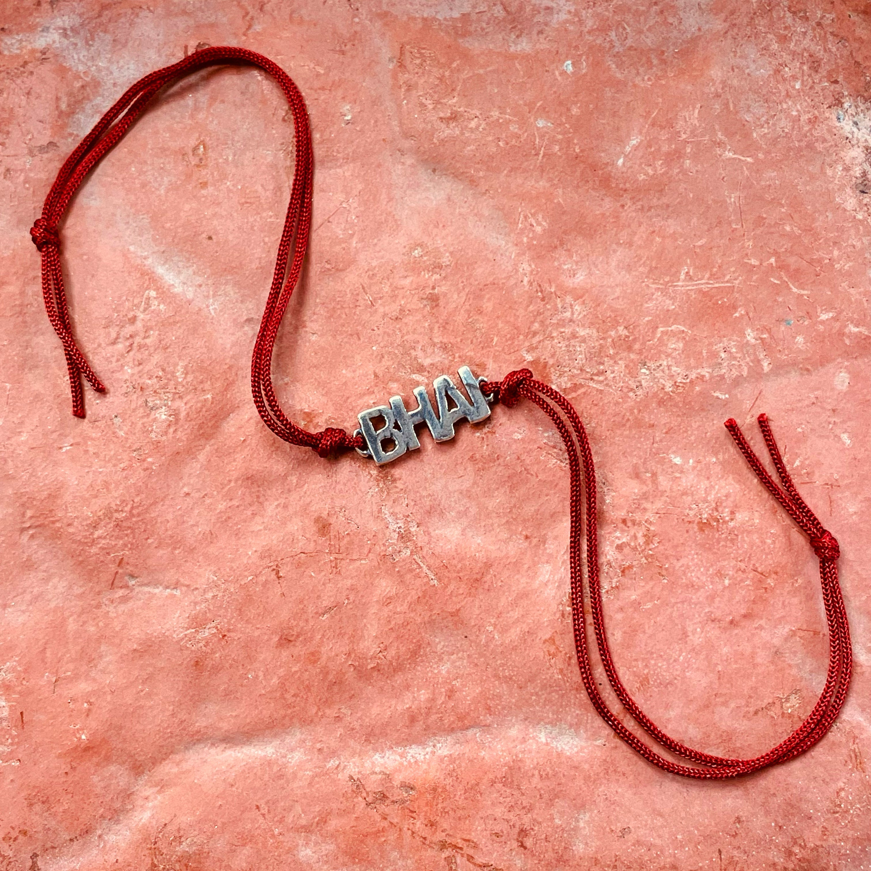 trueBrowns 925 Sterling Silver Bhai Thread Rakhi - Distacart