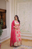 Anaita Pink Silk Readymade Anarkali Suit with Embroidery & Sequence Work - Dista