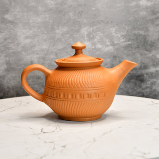 Sowpeace Premium Large Terracotta Kettle for Tea and Coffee
