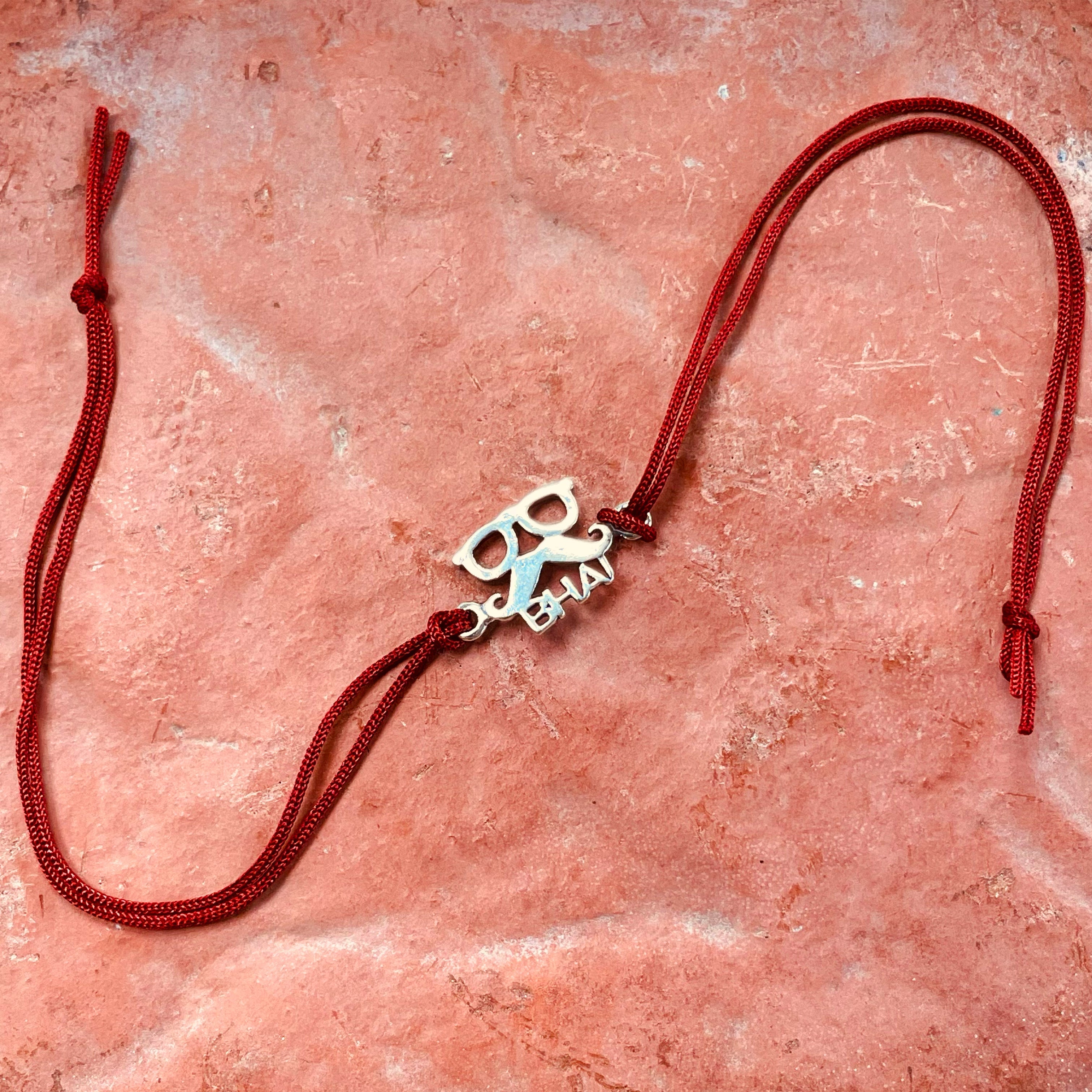 trueBrowns Sterling Silver Chashmish Bhai Thread Rakhi - Distacart