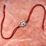 Thumbnail for trueBrowns Sterling Silver Chashmish Bhai Thread Rakhi - Distacart