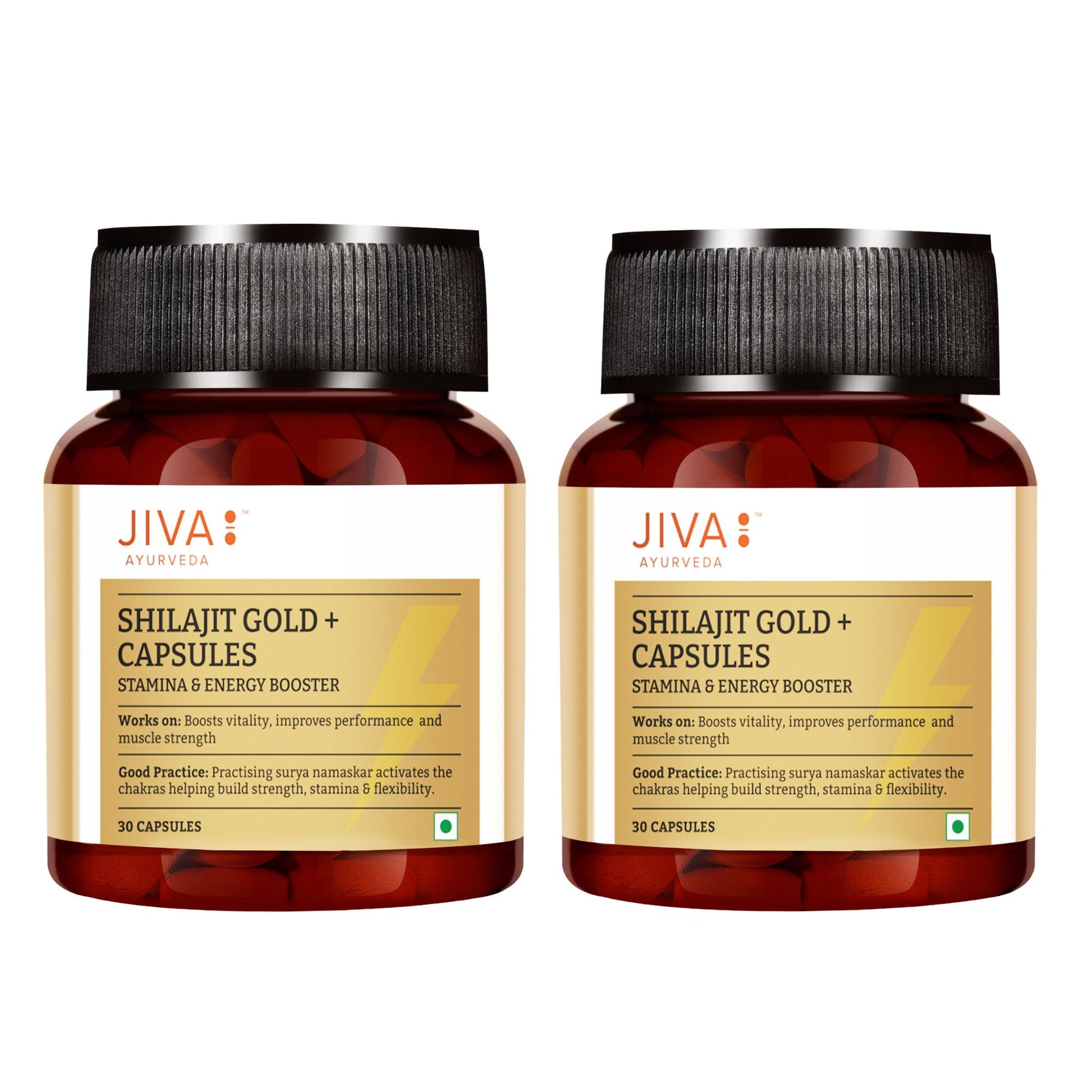 Jiva Ayurveda SJ Gold Capsules - Distacart