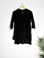 Thumbnail for trueBrowns Black Slub Short Top