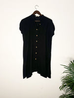 Thumbnail for trueBrowns Black Slub Top