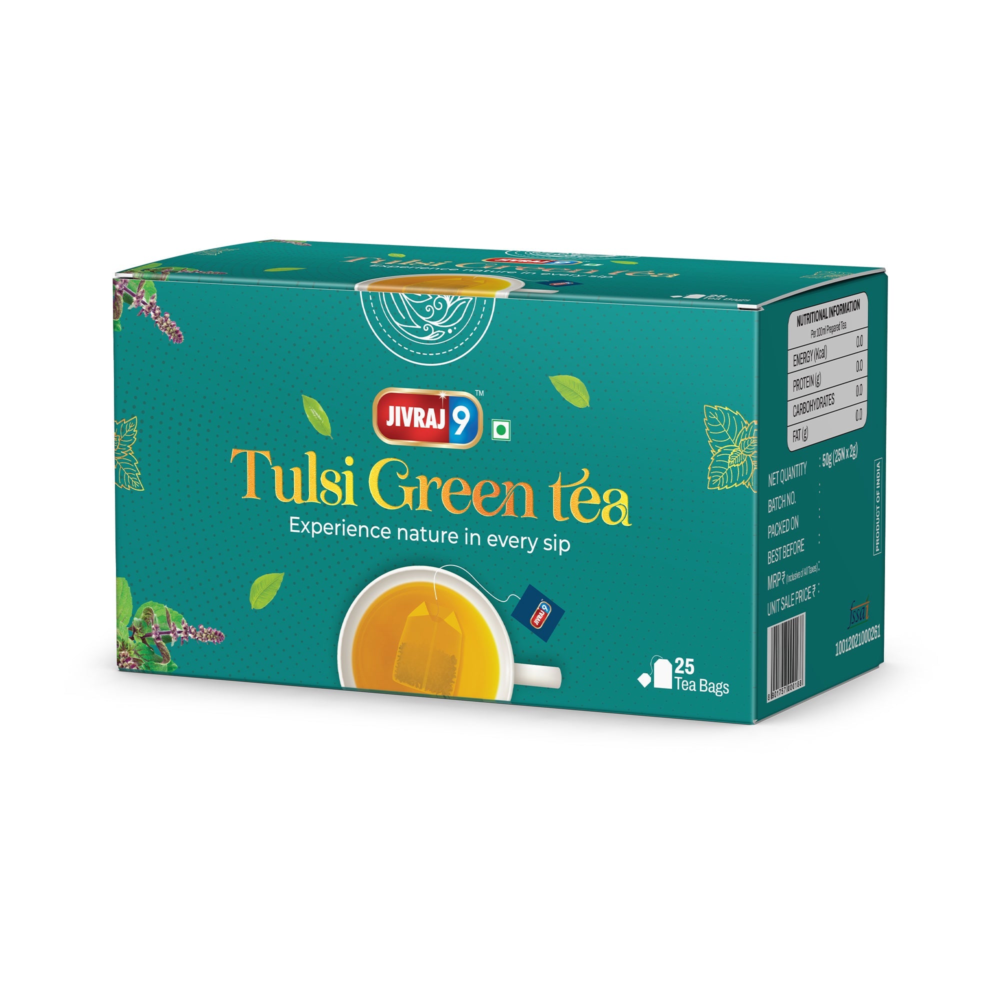 jivraj9 Tea Tulsi Green Tea - Distacart