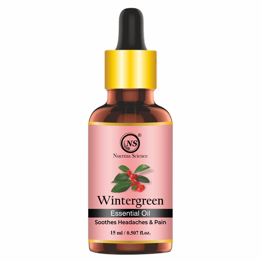 Nuerma Science Pure Wintergreen Essential Oil For Skin, Body & Hair Care - Distacart