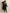 trueBrowns Black Kashmiri Floral Embroidered Woollen Phiran Kurta